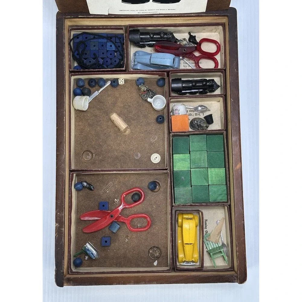 VTG HOUGHTON MIFFLIN STANFORD BINET SCALES CHILD IQ INTELLIGENCE TEST KIT FORM L